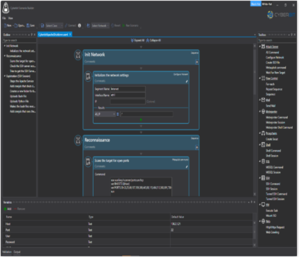 C&ocirc;ng cụ t&ugrave;y chỉnh n&acirc;ng cao trong Cyber Range an ninh mạng